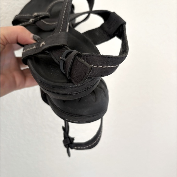 Merrell Leather Sandals in Black Sz 9 - Picture 8 of 9